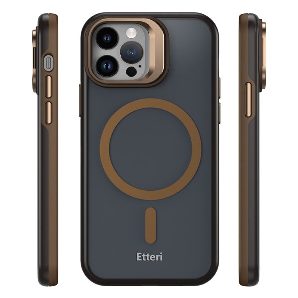 Etteri Morning Fog case for iPhone 12 / 12 Pro 6,1'' brown