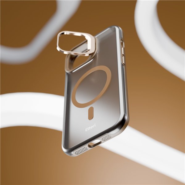 Etteri Morning Fog case for iPhone 14 6,1&quot brown