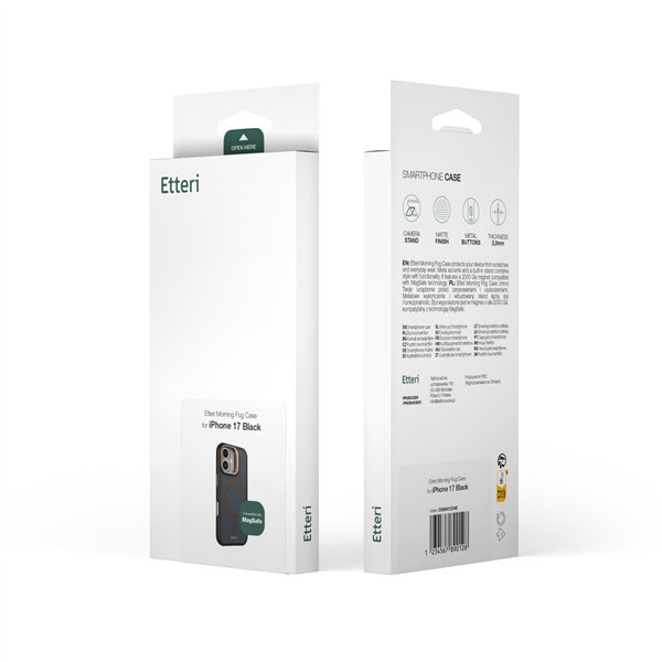 Etteri Morning Fog case for iPhone 14 6,1&quot brown