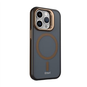 Etteri Morning Fog case for iPhone 14 Pro 6,1&quot brown