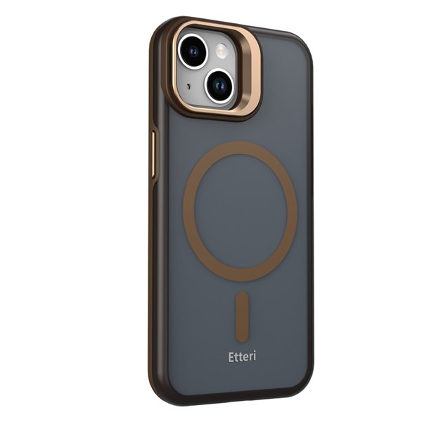 Etteri Morning Fog case for iPhone 15 6,1&quot brown