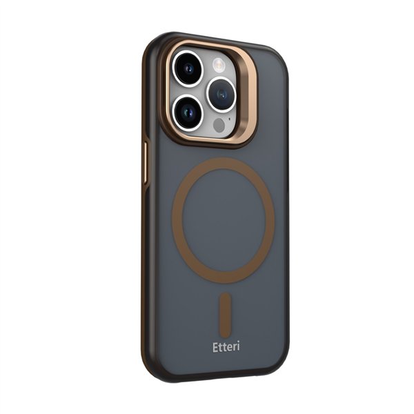 Etteri Morning Fog case for iPhone 15 Pro 6,1&quot brown