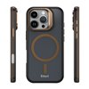 Etteri Morning Fog case for iPhone 16 Pro 6,3" brown