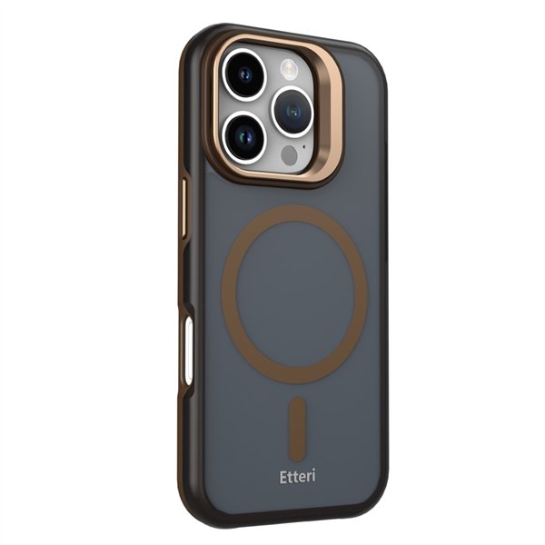 Etteri Morning Fog case for iPhone 16 Pro Max 6,9&quot brown