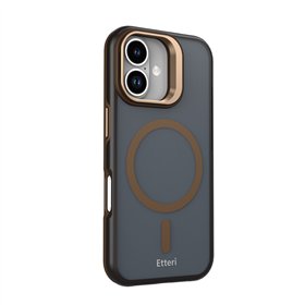 Etteri Morning Fog case for iPhone 17 6,3&quot brown