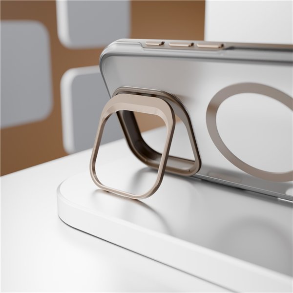 Etteri Morning Fog case for iPhone 17 6,3&quot brown