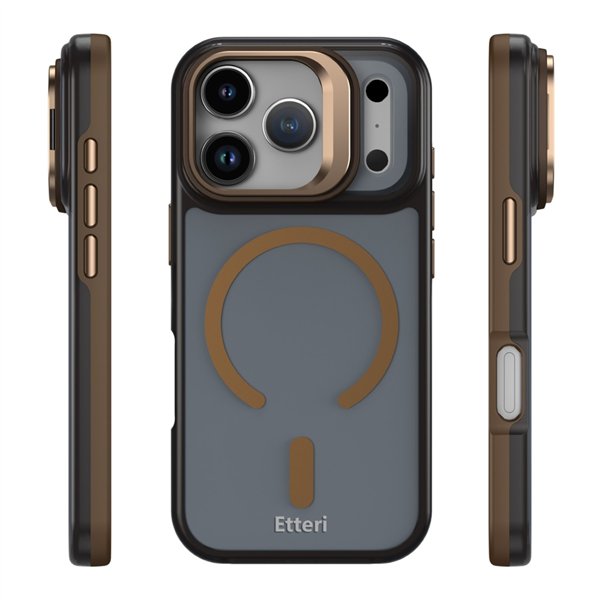 Etteri Morning Fog case for iPhone 17 Pro 6,3&quot brown