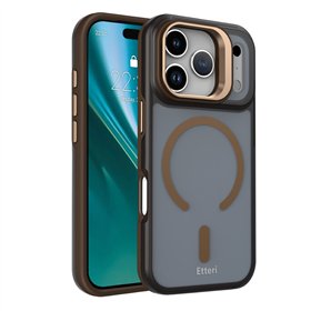 Etteri Morning Fog case for iPhone 17 Pro Max 6,9&quot brown