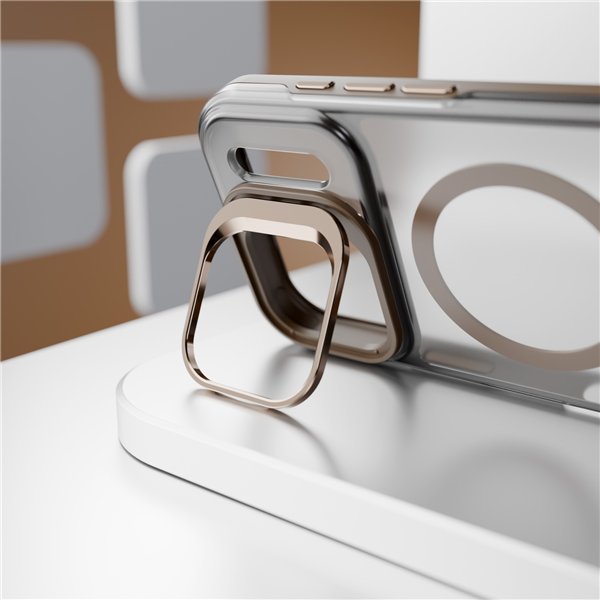 Etteri Morning Fog case for iPhone 17 Pro Max 6,9&quot brown