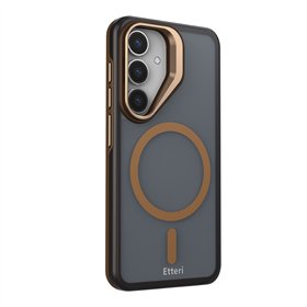 Etteri Morning Fog case for Samsung S25 brown