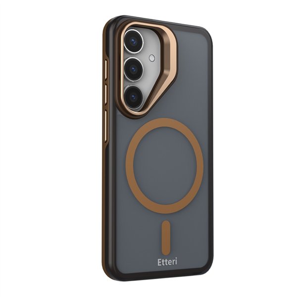 Etteri Morning Fog case for Samsung S25 brown