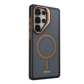 Etteri Morning Fog case for Samsung S25 Ultra brown