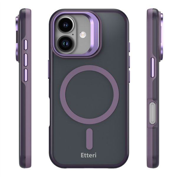 Etteri Morning Fog case for iPhone 17 6,3&quot purple