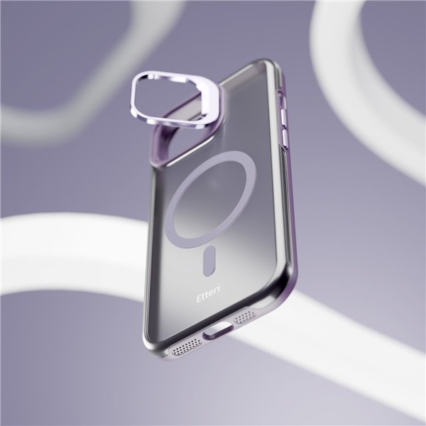 Etteri Morning Fog case for iPhone 14 6,1&quot purple
