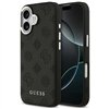 Guess Peony Hot Stamp Script MagSafe case for iPhone 17 black