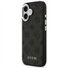 Guess Peony Hot Stamp Script MagSafe case for iPhone 17 black