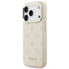 Guess Peony Hot Stamp Script MagSafe case for iPhone 17 Pro beige