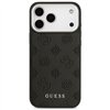 Guess Peony Hot Stamp Script MagSafe case for iPhone 17 Pro Max black