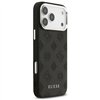 Guess Peony Hot Stamp Script MagSafe case for iPhone 17 Pro Max black