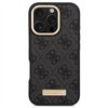 Guess GUHMP16XU4GPRK iPhone 16 Pro Max 6.9&quot black/black hardcase 4G Logo Plate MagSafe
