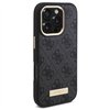 Guess GUHMP16XU4GPRK iPhone 16 Pro Max 6.9&quot black/black hardcase 4G Logo Plate MagSafe