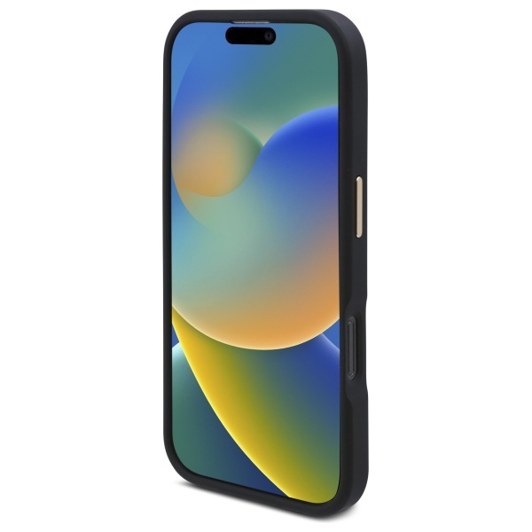 Guess GUHMP16XU4GPRK iPhone 16 Pro Max 6.9&quot black/black hardcase 4G Logo Plate MagSafe