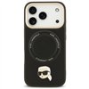 Karl Lagerfeld Big Strap Karl Metal Logo MagSafe case for iPhone 17 Pro black