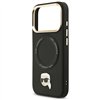 Karl Lagerfeld Big Strap Karl Metal Logo MagSafe case for iPhone 17 Pro black