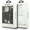 Karl Lagerfeld Big Strap Karl Metal Logo MagSafe case for iPhone 17 Pro Max black
