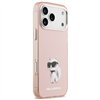 Karl Lagerfeld IML Aquarelle Choupette & Logo MagSafe case for iPhone 17 Pro pink
