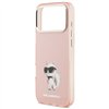 Karl Lagerfeld IML Aquarelle Choupette & Logo MagSafe case for iPhone 17 Pro pink