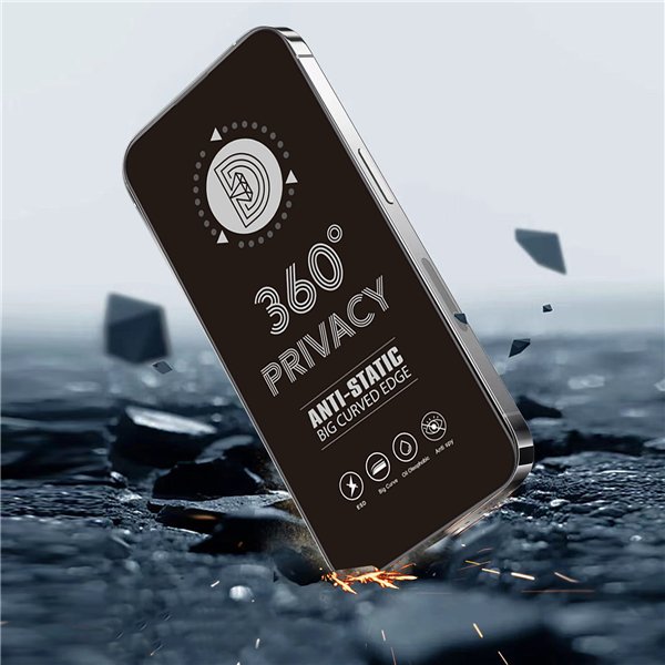 Tempered glass Privacy 360 for Samsung Galaxy A07