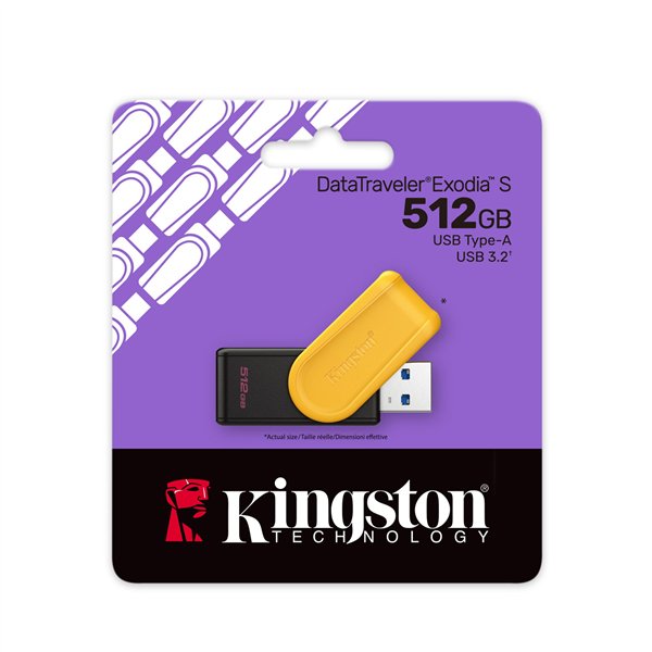 Micro SD Memory Card with Adaptor Kingston DTXS/512GB Black 512 GB