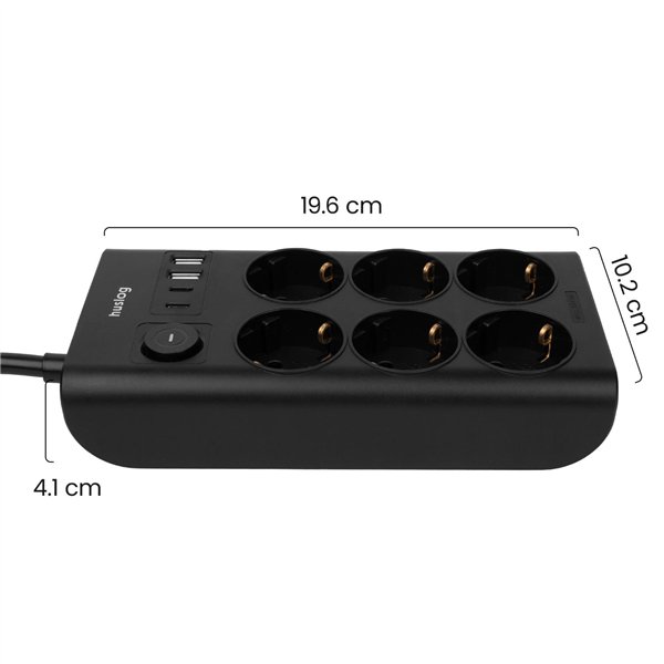 Huslog Flat power strip