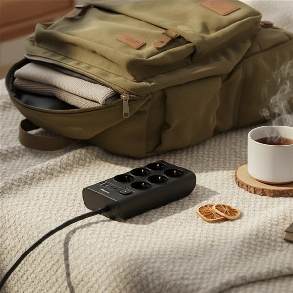 Huslog Flat power strip