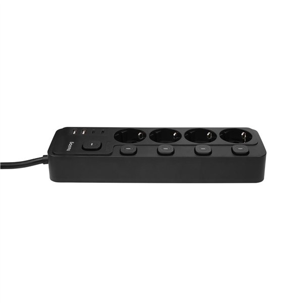 Huslog Power strip with 5 switches