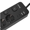 Huslog Power strip with 5 switches