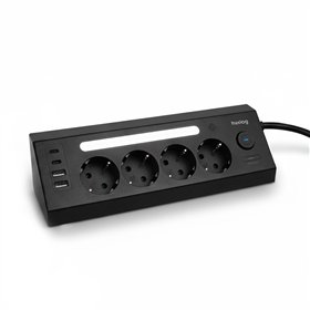 Huslog Vertical power strip with LED