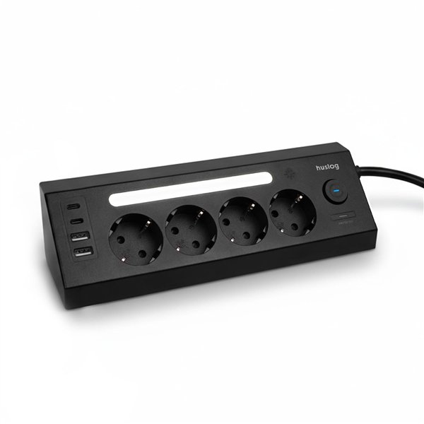 Huslog Vertical power strip with LED