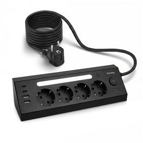 Huslog Vertical power strip with LED