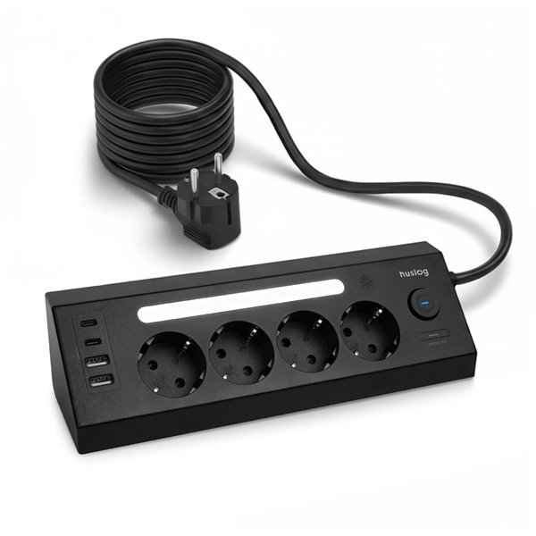 Huslog Power strip with LED