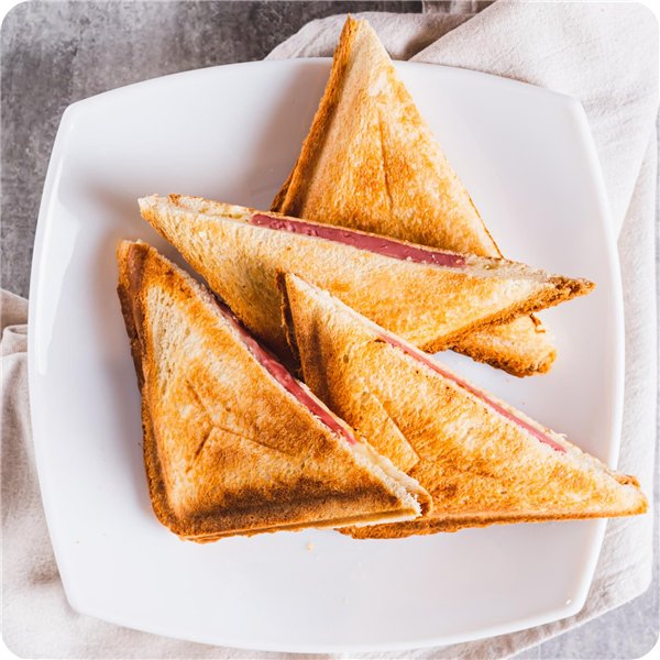 Huslog 4-slice sandwich maker 1800W