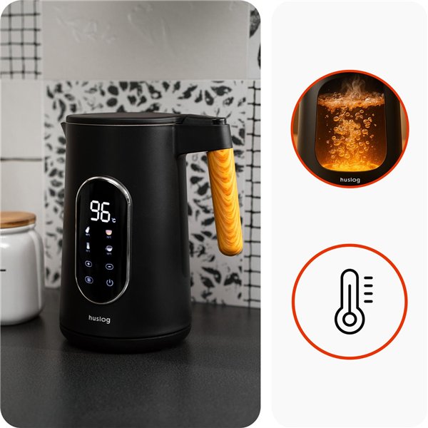 Huslog Kettle with touch panel HUS1049