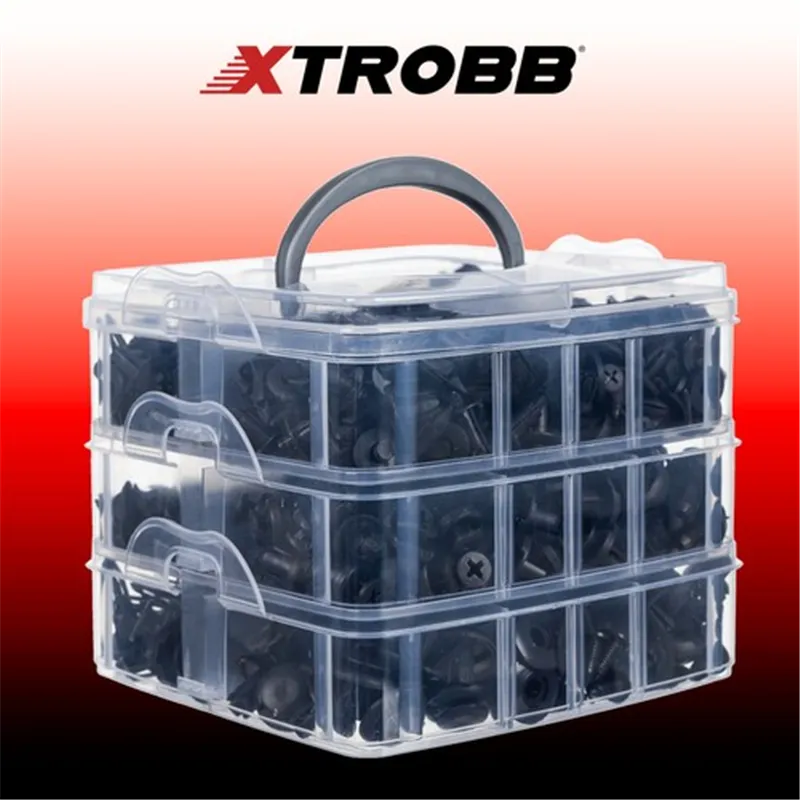 Automašīnu klipšu komplekts + novilcējs Xtrobb 24297