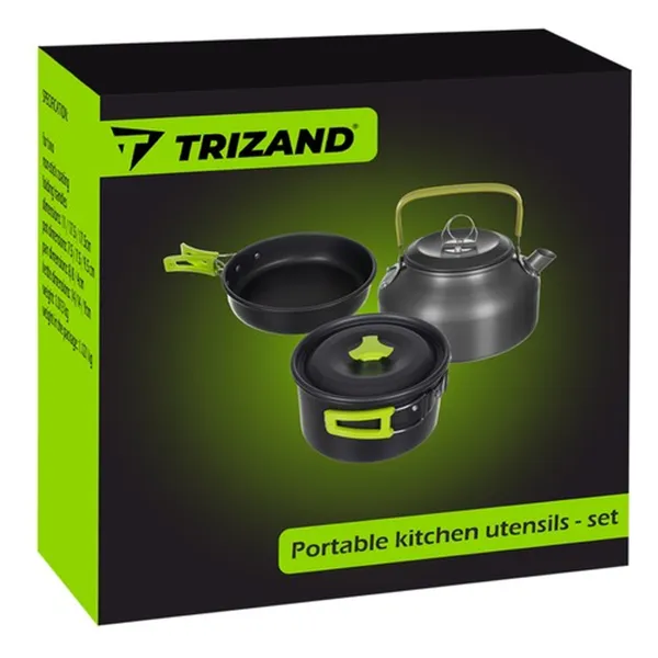 Turistile mõeldud lauanõud Trizand 23667 18 tk.