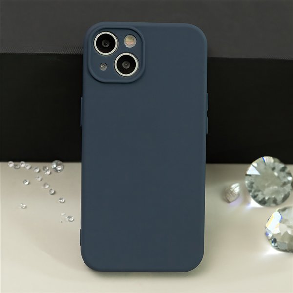 Silicon case for Samsung Galaxy S26 Plus dark blue