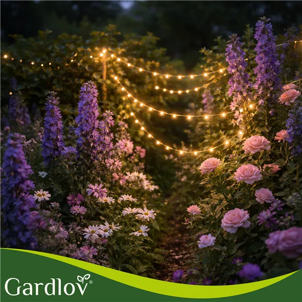Solar garland 15m IP44 Gardlov 24007