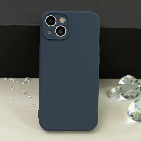 Silicon Box case for Samsung Galaxy A37 5G dark blue