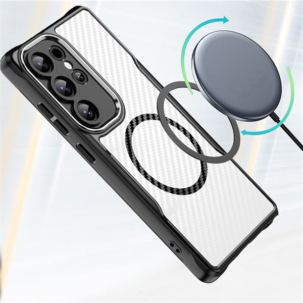 Defender Carbon Mag case for Samsung Galaxy A37 5G black