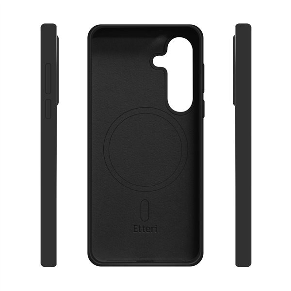 Etteri Silicone Mag case for Samsung Galaxy S26 Ultra black
